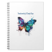 Carnet Transformé par 12 étapes simples (Devant)