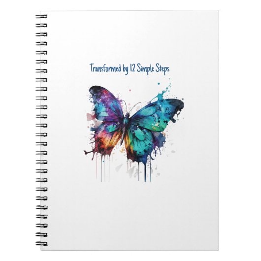 Carnet Transformé par 12 étapes simples (Devant)