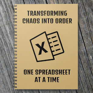 Carnet Transformer le chaos en ordre Citation drôle