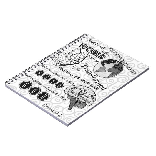 Carnet Transformez le 12:2 de Romains (Côté gauche)