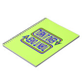 Carnet Transformez-Le Au-Dessus De Citation Inspirationne (Côté gauche)