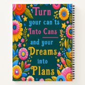 Carnet Transformez vos Can'ts en boîtes ! (Dos)