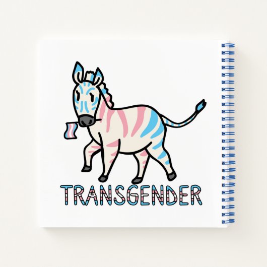 Carnet Transgenre Zebra (Dos)