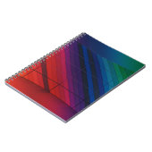 Carnet Transition Multicolore Avec Grille (Côté gauche)