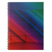Carnet Transition Multicolore Avec Grille (Devant)