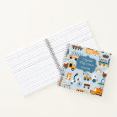 Carnet Transport Voitures de dessin à main (Intérieur)