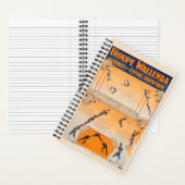 Carnet Trapeze, acrobates Et Trampoline Volante (À l'intérieur)