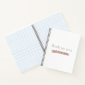 Carnet Travaille sur toi, juste pour toi (Intérieur)