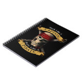 Carnet Travailler Comme Une Partie De Capitaine Comme Un (Côté gauche)