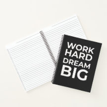 Travailler Dur Rêve Gros Spiral