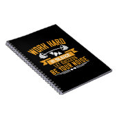 Carnet Travaillez dur (Côté Droit)