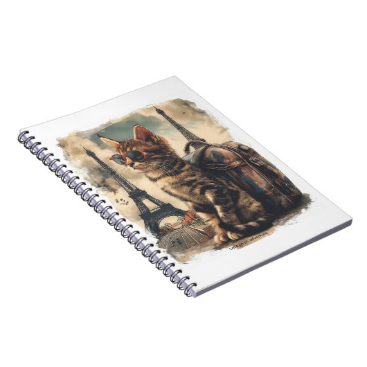 Carnet Travel Buddy Cat (Côté Droit)