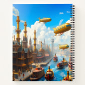 Carnet Traverser Steampunk City (Dos)