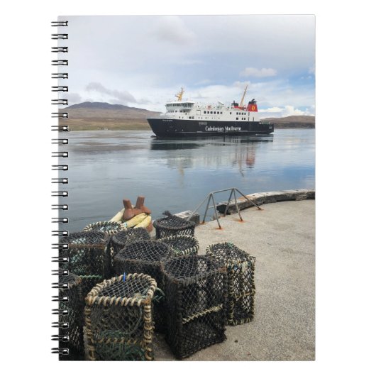 Carnet Traversier naviguant vers Islay en Écosse (Devant)