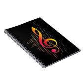 Carnet Treble Clef Music (Côté Droit)