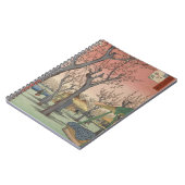 Carnet Tree Blossoms Plum Garden Woodblock japonais (Côté gauche)