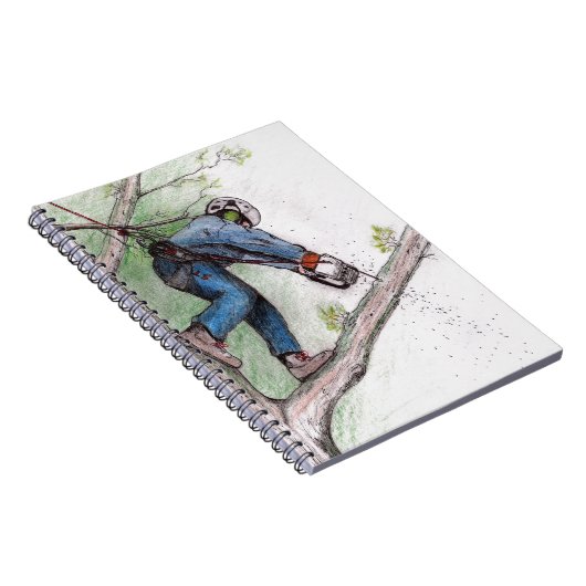 Carnet Tree Surgeon Arborist (Côté Droit)