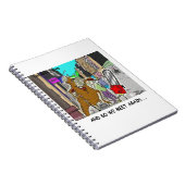Carnet Treehugger Rick London Dessin Drôle (Côté Droit)