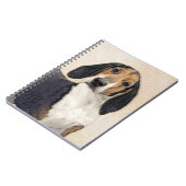 Carnet Treeing Walker Coonhound Peinture - Art original (Côté gauche)