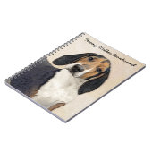 Carnet Treeing Walker Coonhound Peinture - Art original (Côté gauche)