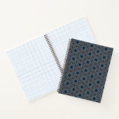 Carnet Treillis Étoilé de Minuit (Intérieur)