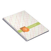 Carnet Trendy Monogram Dotted Stripes With (Côté Droit)