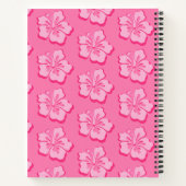 Carnet Trendy Preppy Tropical Floral School Subject  (Dos)