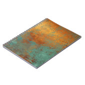 Carnet Trendy Rich Copper Patina Metallic (Côté gauche)