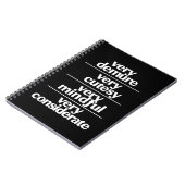 Carnet Très Démocratie Très Cutesy Très Considérable Démo (Côté gauche)