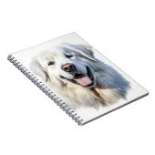 CARNET TRÈS GRAND CHIEN BLANC DES PYRÉNÉES (Côté Droit)