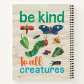 Carnet Très Grosse Chenille | Soyez gentil envers toutes  (Dos)