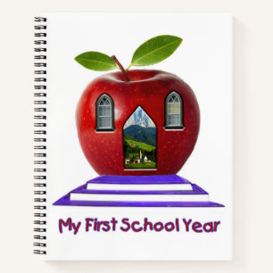 Carnet Très mignon Ma première année d'école