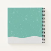 Carnet Très mignon Santa Claus et Reindeer Guestbook (Dos)