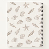 Carnet Trésor côtier Bois flotté Luxe (Dos)