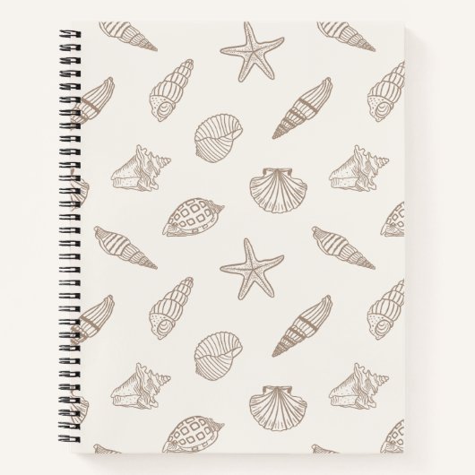 Carnet Trésor côtier Bois flotté Luxe (Devant)