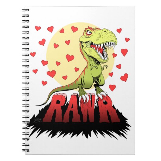 Carnet Trex Rawr (Devant)