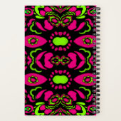 Carnet Tri psychédélique coloré (Verso)