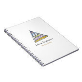 Carnet triangle dessiné à la main (Côté Droit)