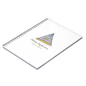 Carnet triangle dessiné à la main (Côté gauche)