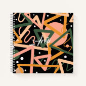 Carnet Triangle Et Cercles (Devant)