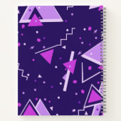 Carnet triangle géométrique Abstrait (Dos)