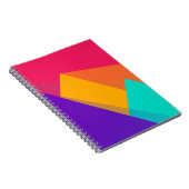 Carnet Triangles et pyramides géométriques de couleurs vi (Côté Droit)