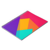 Carnet Triangles et pyramides géométriques de couleurs vi (Côté gauche)