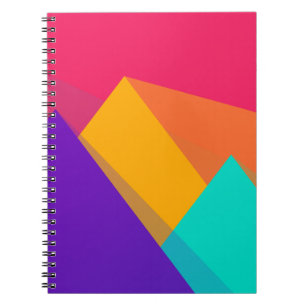 Carnet Triangles et pyramides géométriques de couleurs vi
