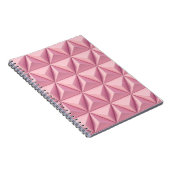 Carnet Triangles géométriques 3D : arrière - plan minimal (Côté Droit)