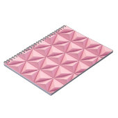 Carnet Triangles géométriques 3D : arrière - plan minimal (Côté gauche)
