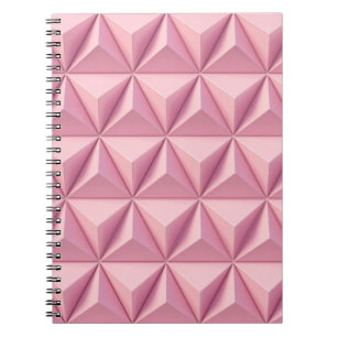 Carnet Triangles géométriques 3D : arrière - plan minimal