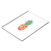 Carnet Triangles géométriques roses de Fille Ananas (Côté gauche)