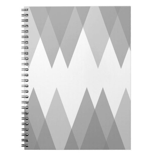 Carnet Triangles gris (Devant)