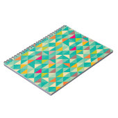 Carnet Triangles motif (Côté gauche)